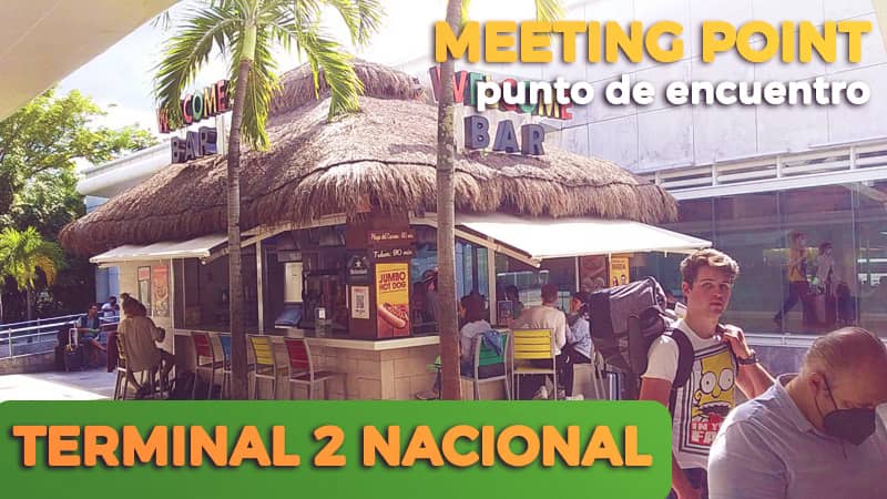 Terminal 2 Meeting Point Tequila Transfers